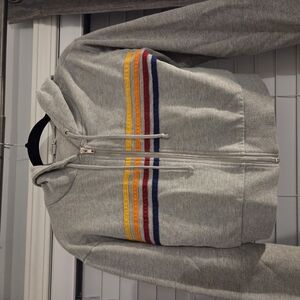 Forever 21 Gray, Cropped Hoodie